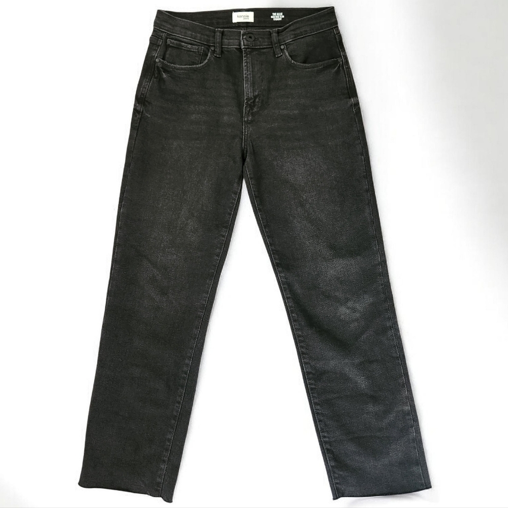 Kensie Allie High Rise Slim Straight Jeans-Size 8